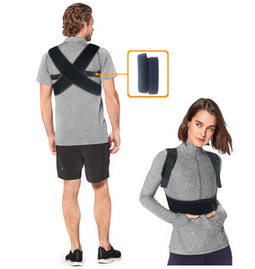 Back Brace for Men / Women to Correct Posture and Provide Clavicle Support  – Vriksasana Posture Products